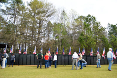 The Wall that Heals in Newtown Park