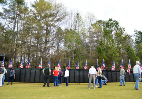 The Wall that Heals in Newtown Park