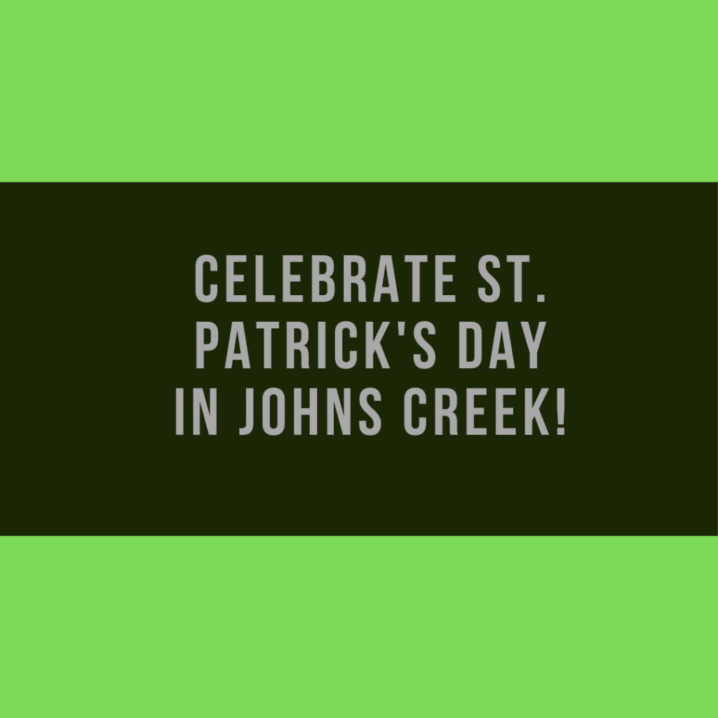 Celebrate St. Patrick's Day in JC